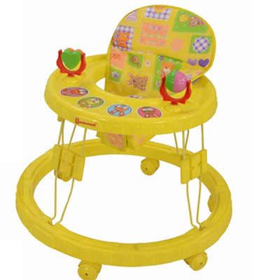 "Chikoo Round Walker (Mother Touch) (Yellow Color) - Click here to View more details about this Product